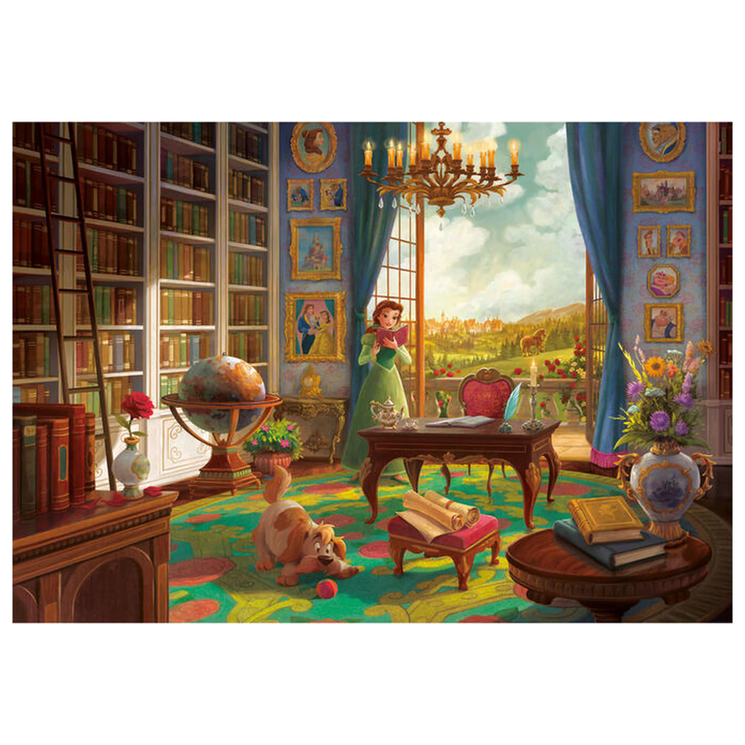 Disney Beauty and the Beast Belle sestavljanka 500pcs fotografija izdelka