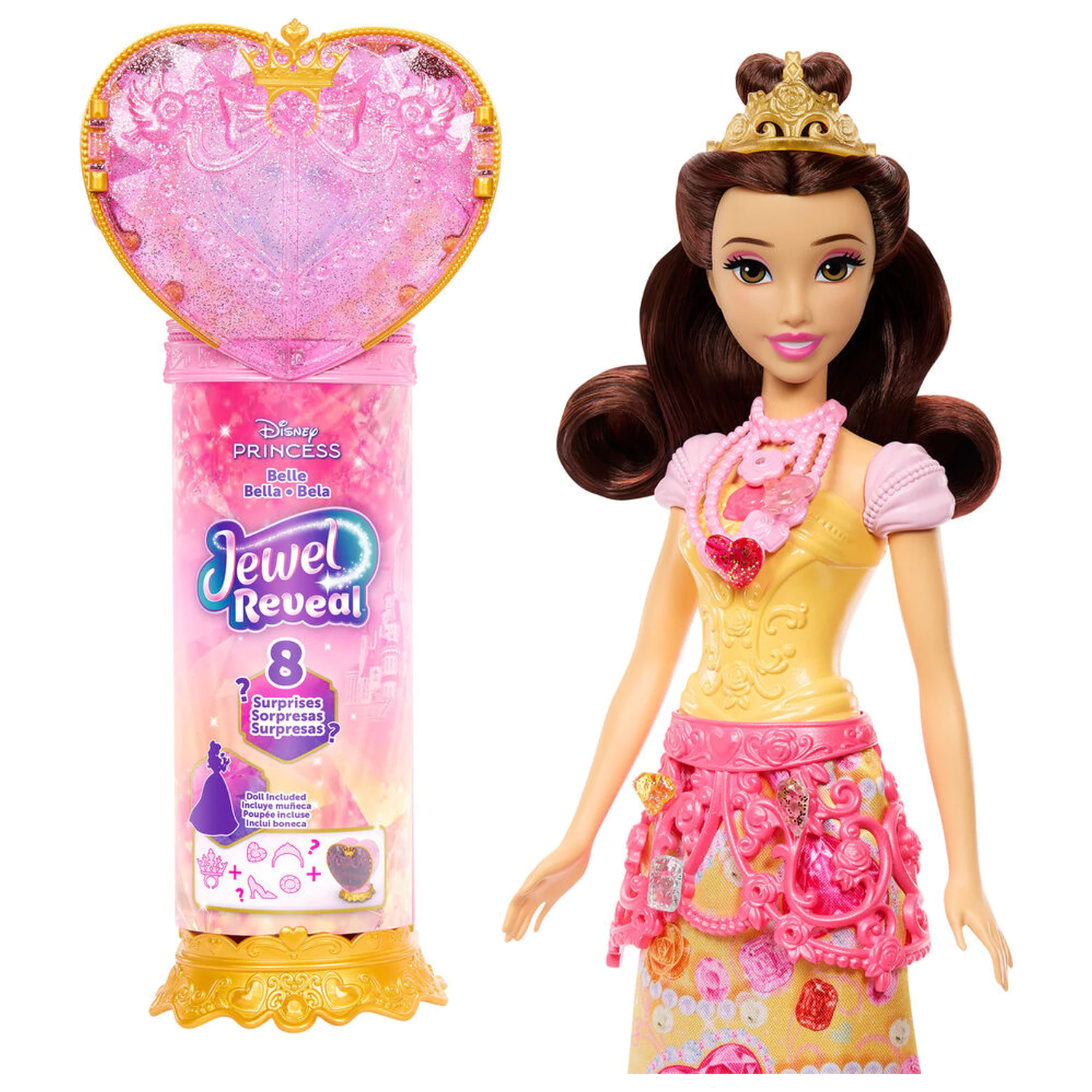 Disney Beauty and the Beast Reveal Belle lutka fotografija izdelka