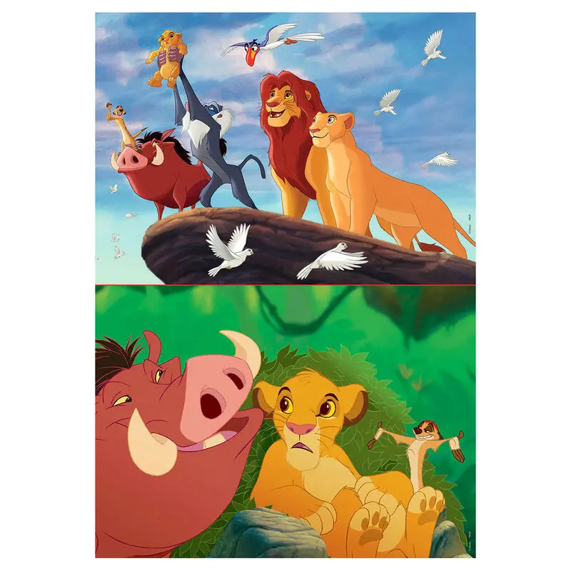 Disney Levji kralj puzzle 2x48 kosov fotografija izdelka