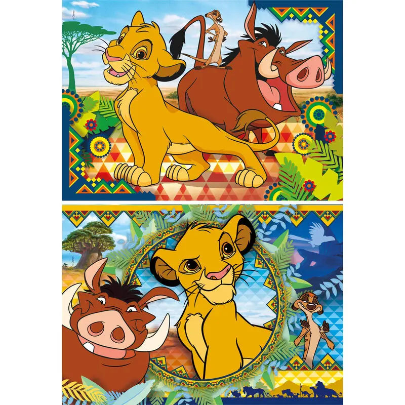 Disney The Lion King sestavljanka 2x60 kosov fotografija izdelka