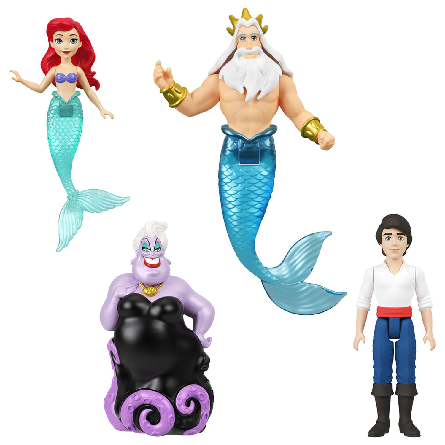 Disney The Little Mermaid paket 4 figuric fotografija izdelka