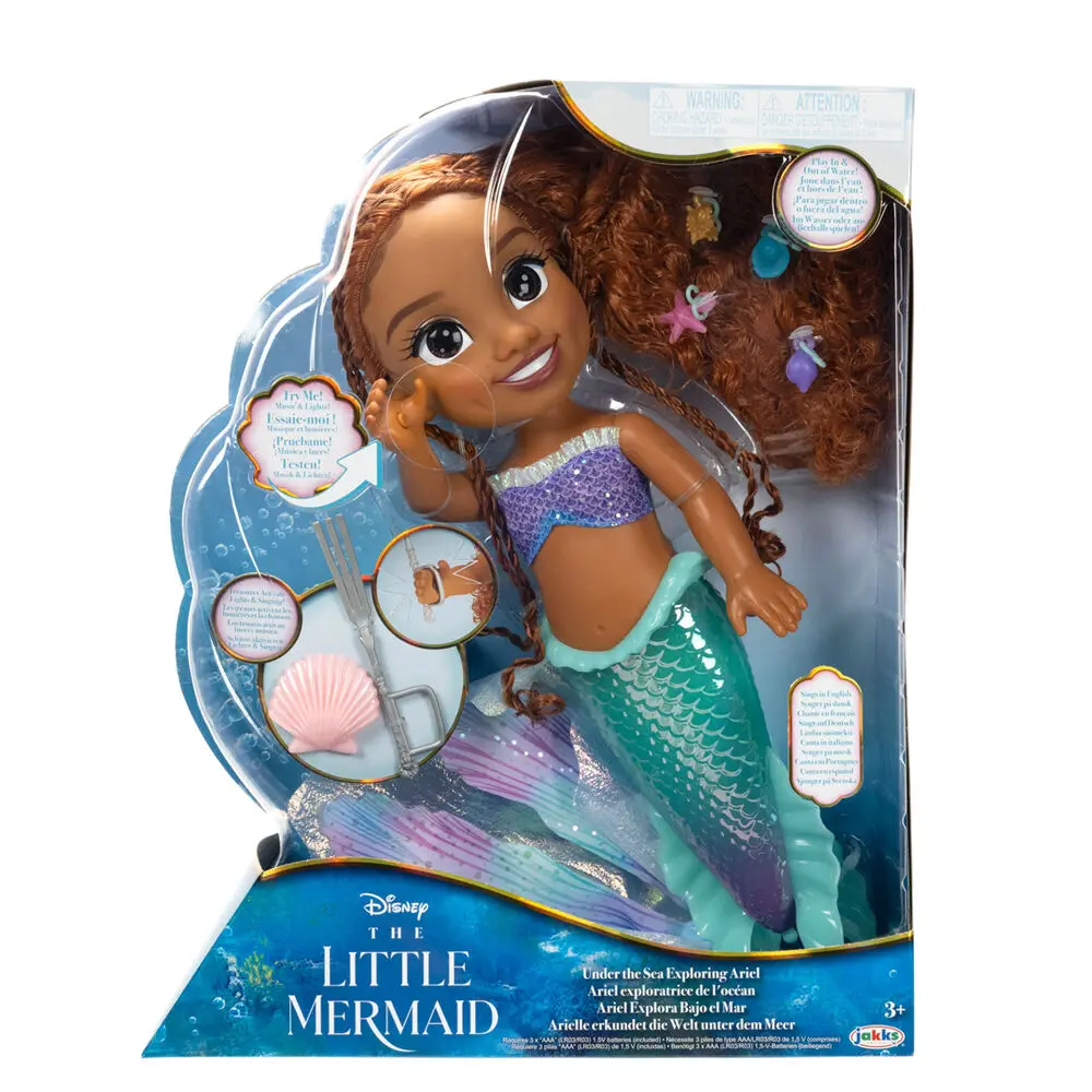 Disney The Little Mermaid Ariel lutka z zvokom 38 cm fotografija izdelka