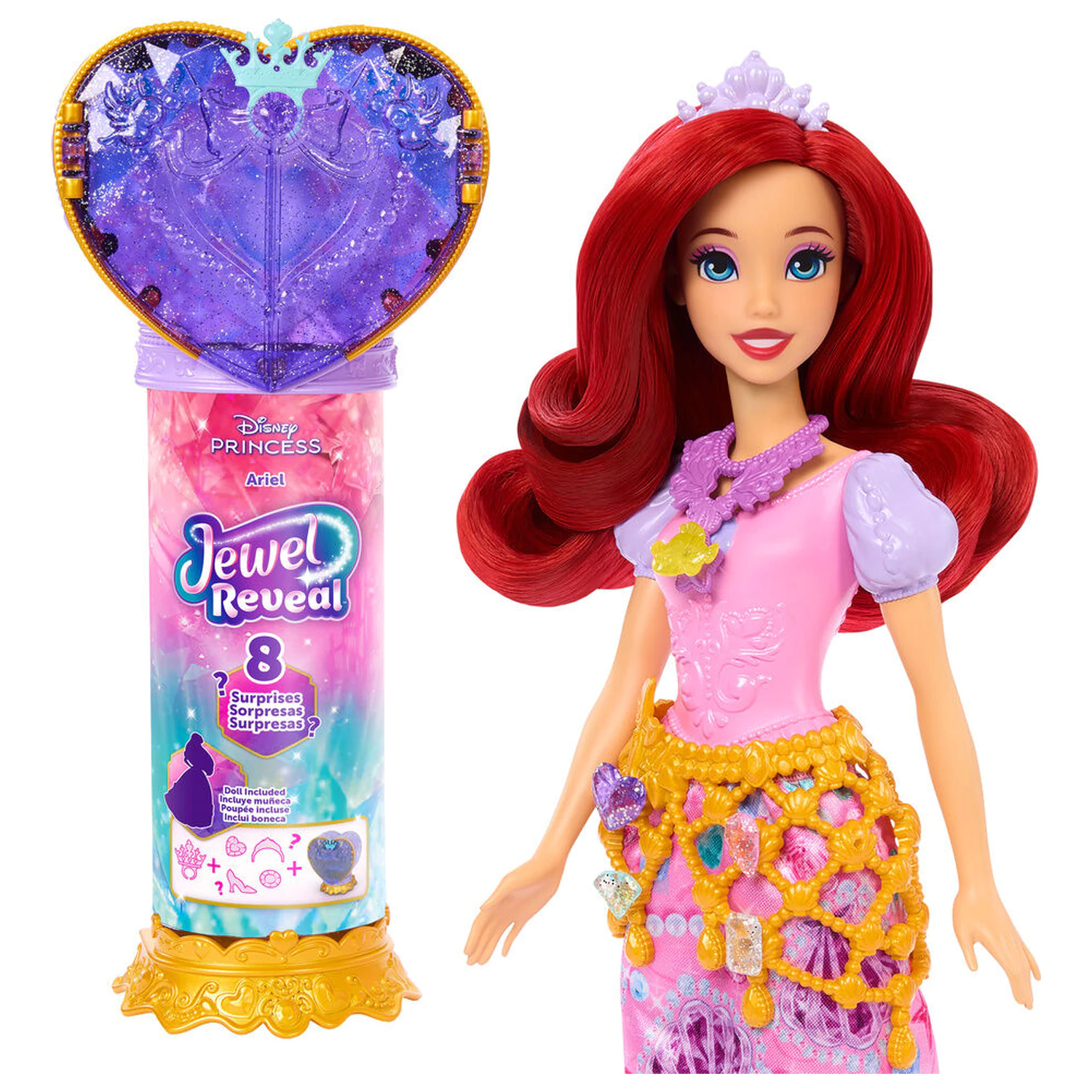 Disney The Little Mermaid Reveal Ariel punčka fotografija izdelka