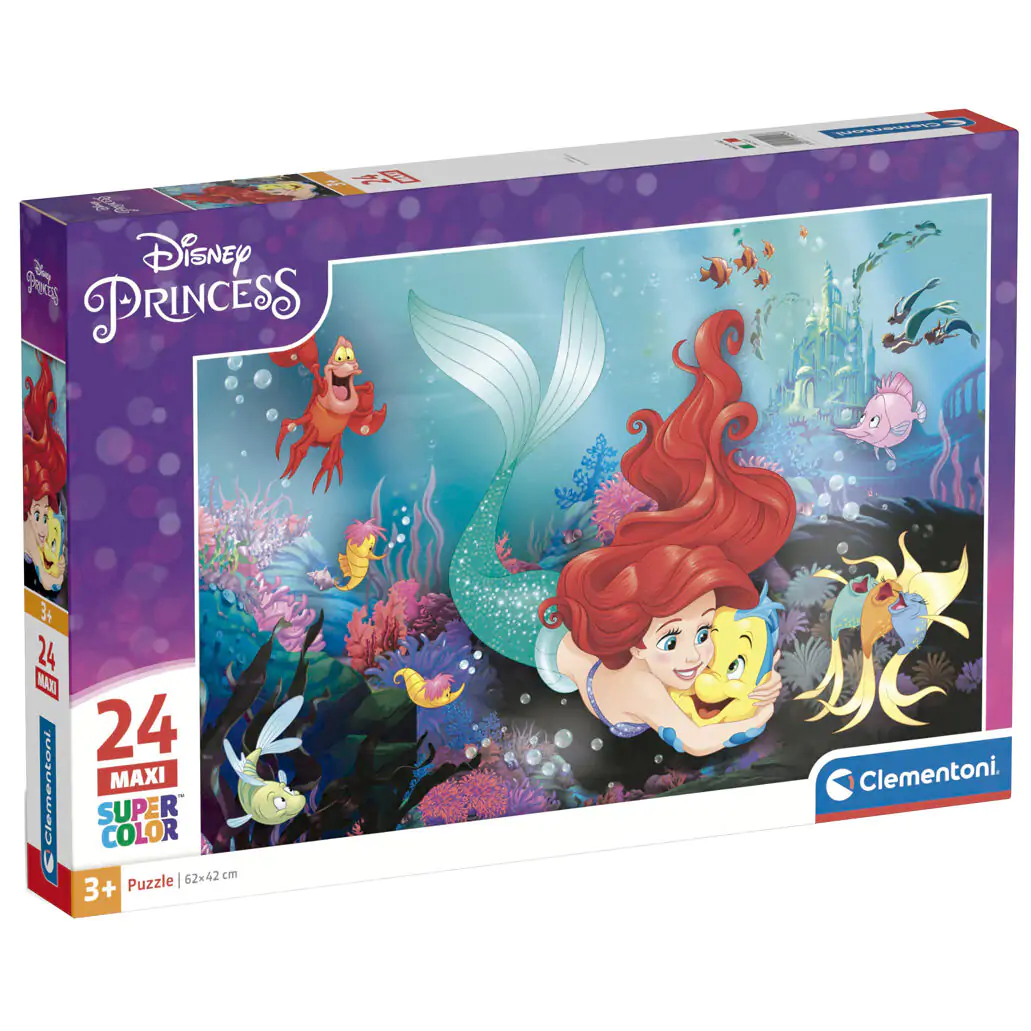 Disney The Mermaid Little maxi puzzle 24 kosov fotografija izdelka