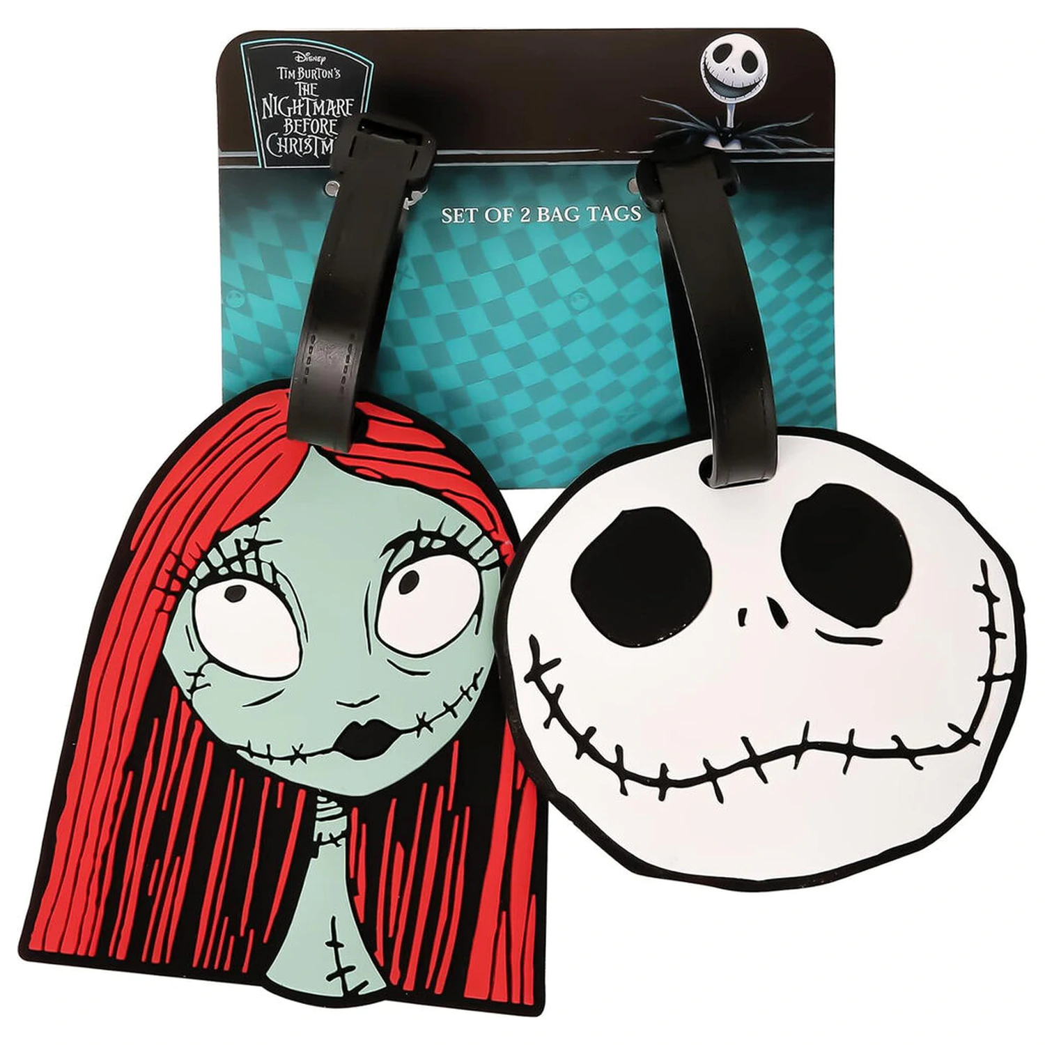 Disney The Nightmare Before Christmas set 2 oznak za prtljago fotografija izdelka