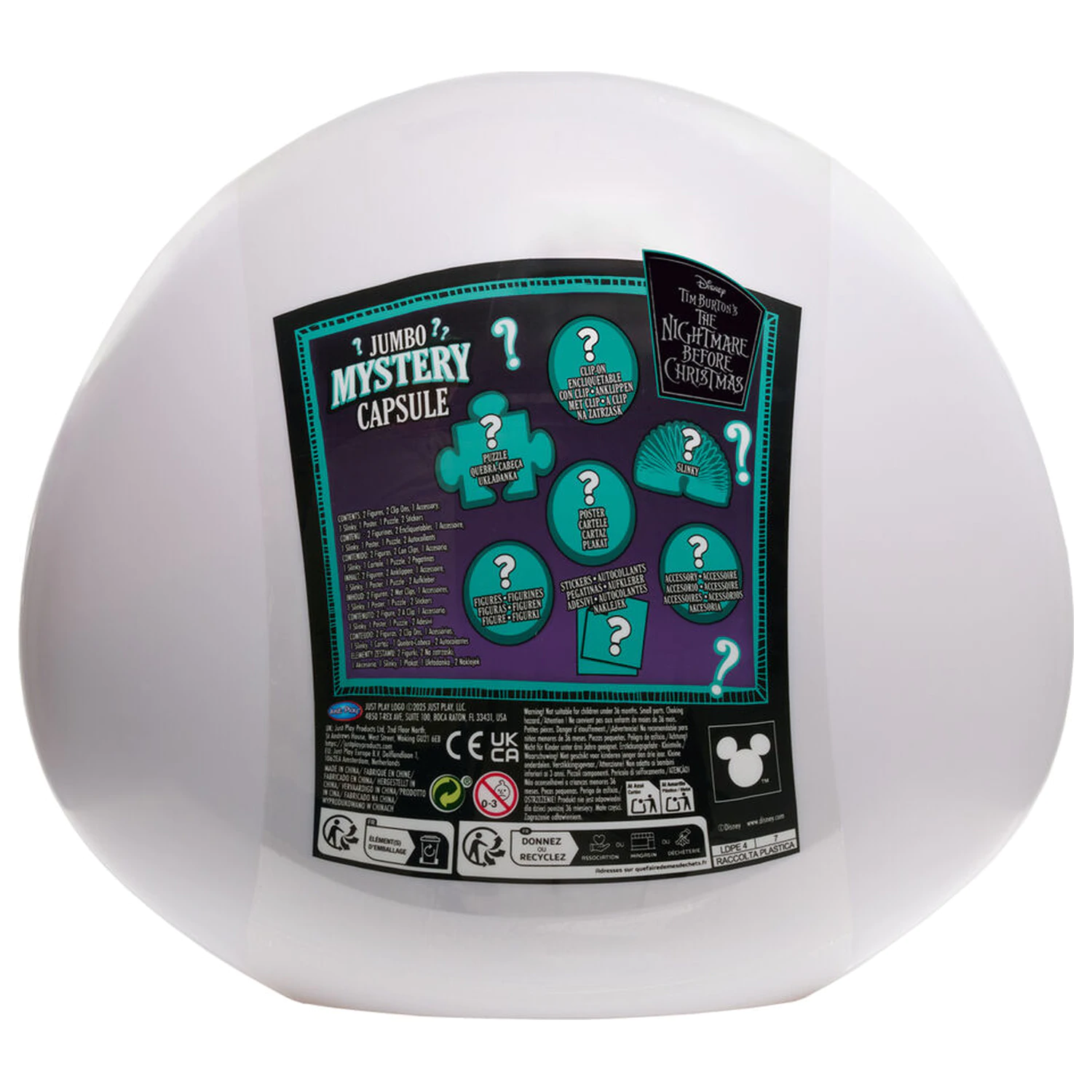 Disney The Nightmare Before Christmas Jack Jumbo Mystery škatla fotografija izdelka