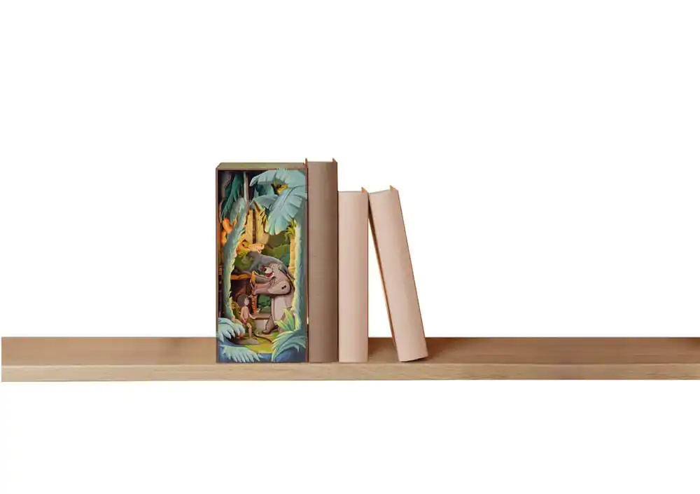 Disney Tiny Adventures Book Nook Mini diorama The Jungle Book 23 centimetrov fotografija izdelka