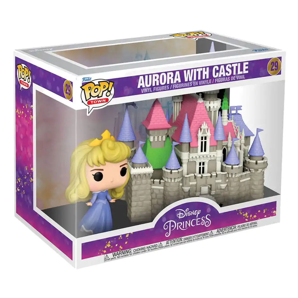 Disney: Ultimate Princess POP! Town Vinil Figura Aurora & Castle (Sleeping Beauty) 9 cm fotografija izdelka