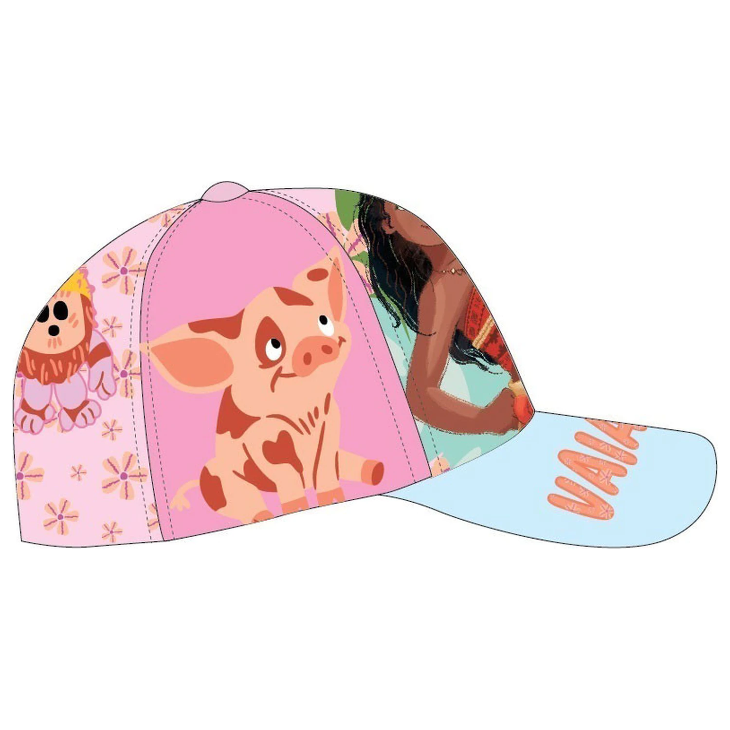 Disney Moana Coconut Pirates Otroška kapa s šiltom 53 cm fotografija izdelka