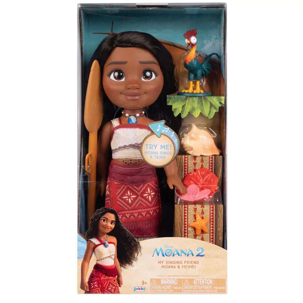 Disney Vaiana Moana 2 zvočna lutka 38 cm fotografija izdelka