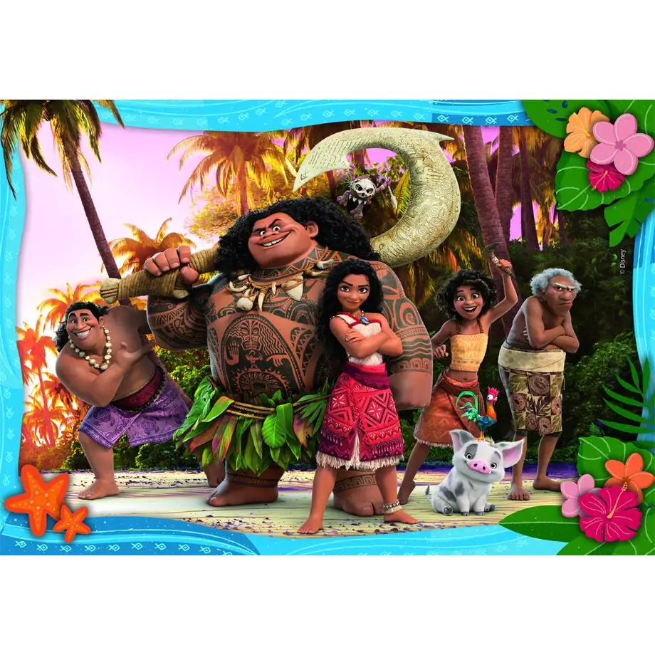 Disney Vaiana Moana 2 sestavljanki 104 kosi fotografija izdelka