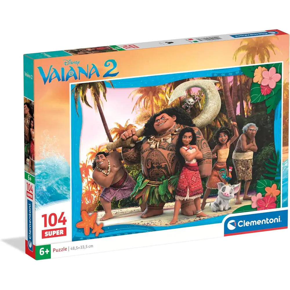 Disney Vaiana Moana 2 super sestavljanki 104 kosi fotografija izdelka