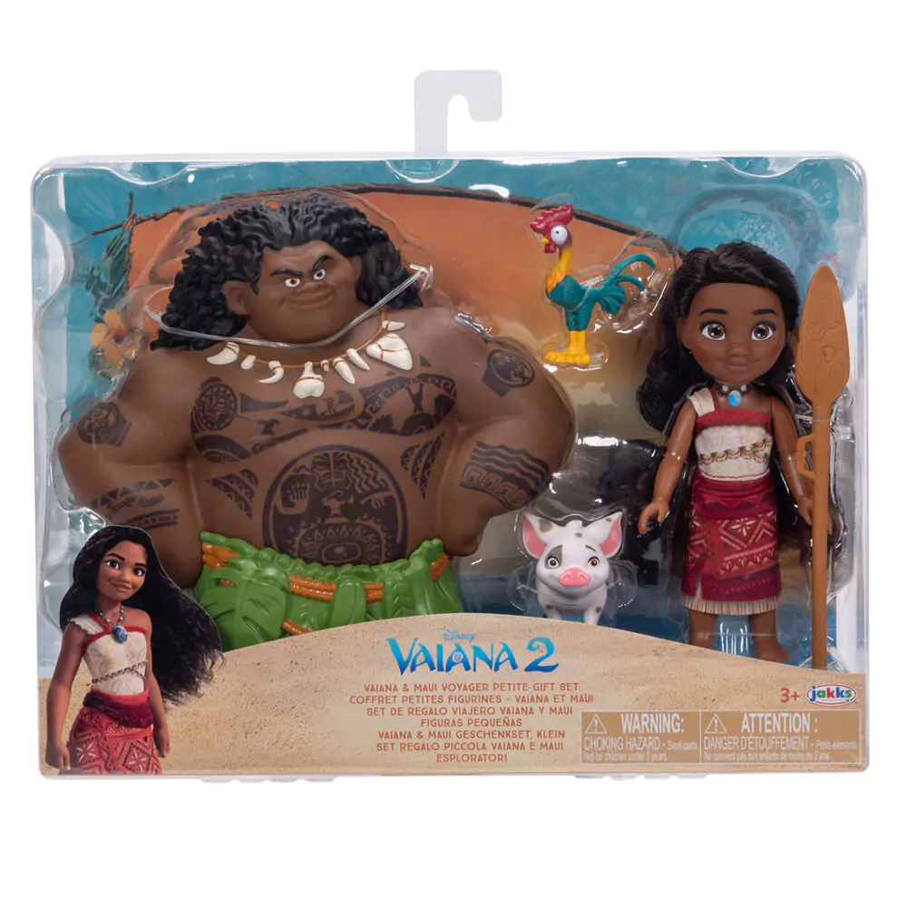 Disney Vaiana Moana 2 Vaiana & Maui lutka 15 cm fotografija izdelka