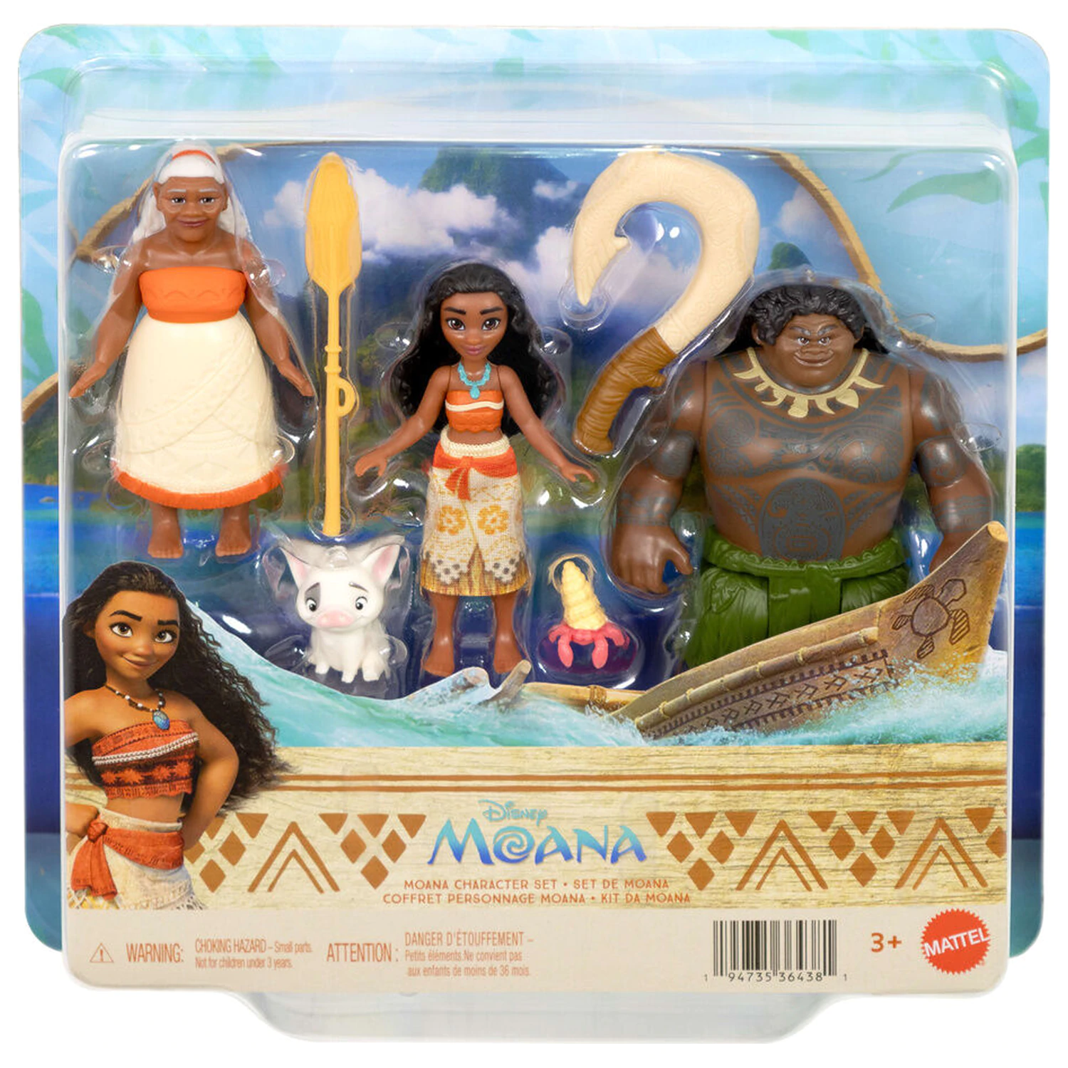 Disney Vaiana Moana figurice v pretisnem omotu fotografija izdelka