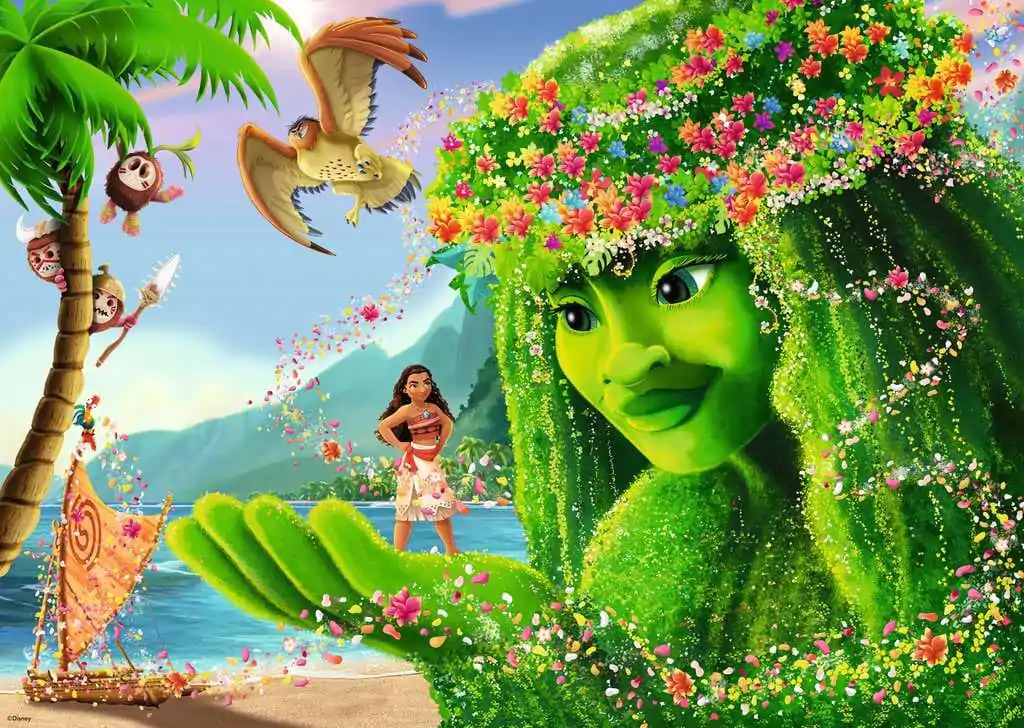 Disney Jigsaw Puzzle Vaiana (1000 kosov) fotografija izdelka