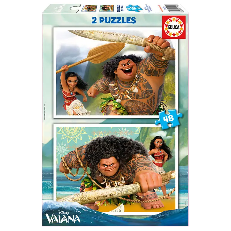 Disney Vaiana sestavljanka 2 x 48 kosov fotografija izdelka