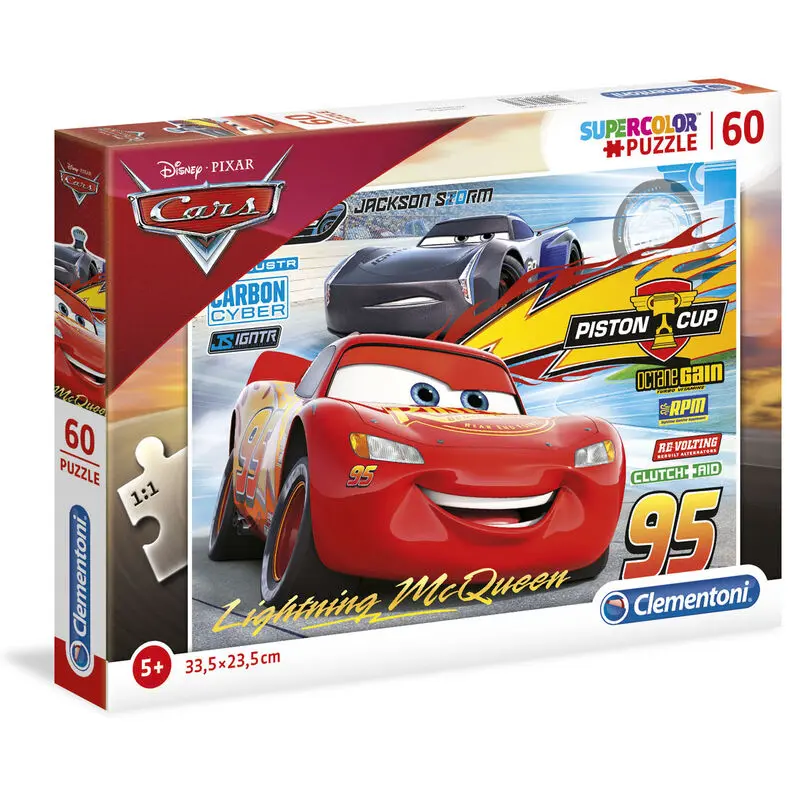 Disney Cars 3 sestavljanka 60 kosov fotografija izdelka