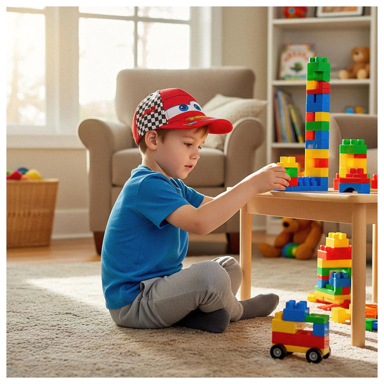 Disney Cars Eyes otroška bejzbol kapa 53 cm fotografija izdelka