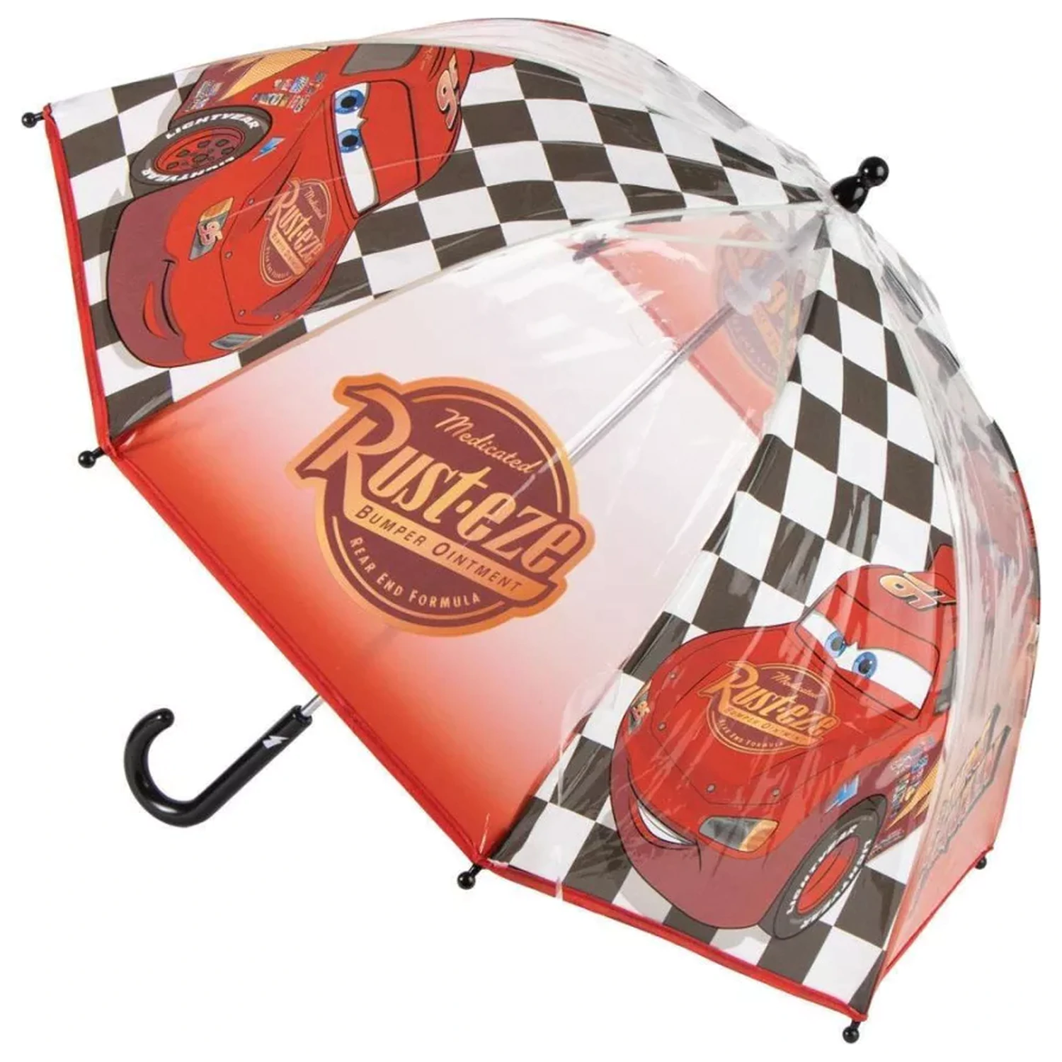 Disney Cars Flag Otroški Prozoren Dežnik fotografija izdelka