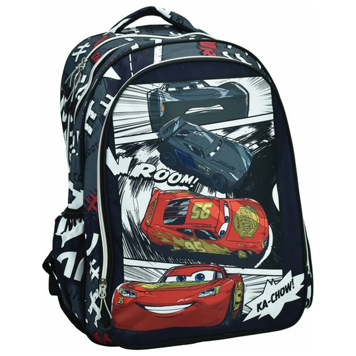 Disney Cars Ka-Chow Šolska torba, Torba 42 cm fotografija izdelka