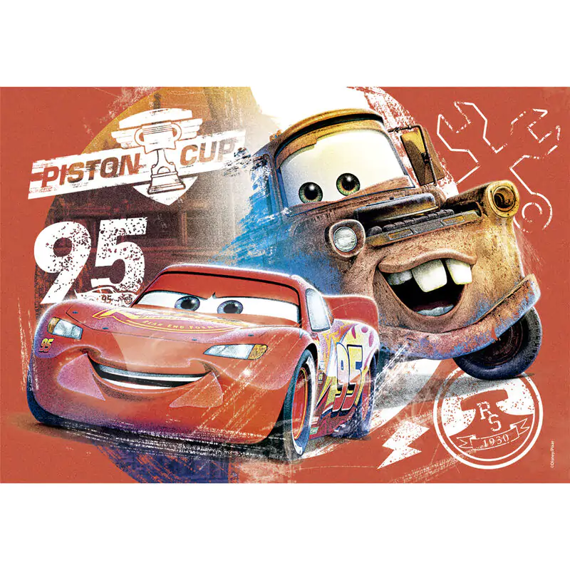 Disney Cars sestavljanka 2x20 kosov fotografija izdelka