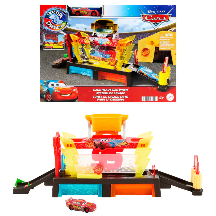 Disney Cars dirka pripravljena avtopralnica igralni set fotografija izdelka