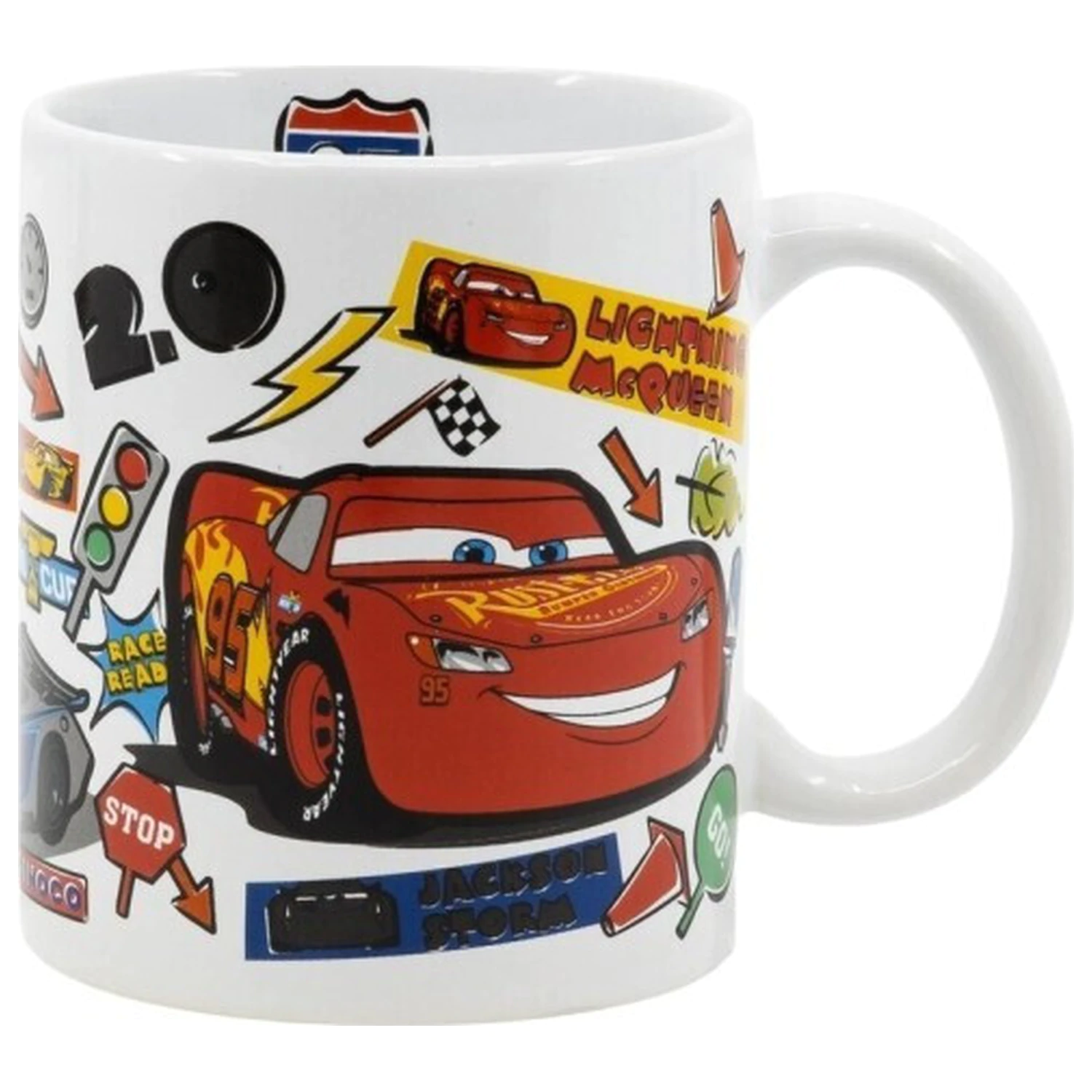 Disney Cars Nalepke Skodelica fotografija izdelka