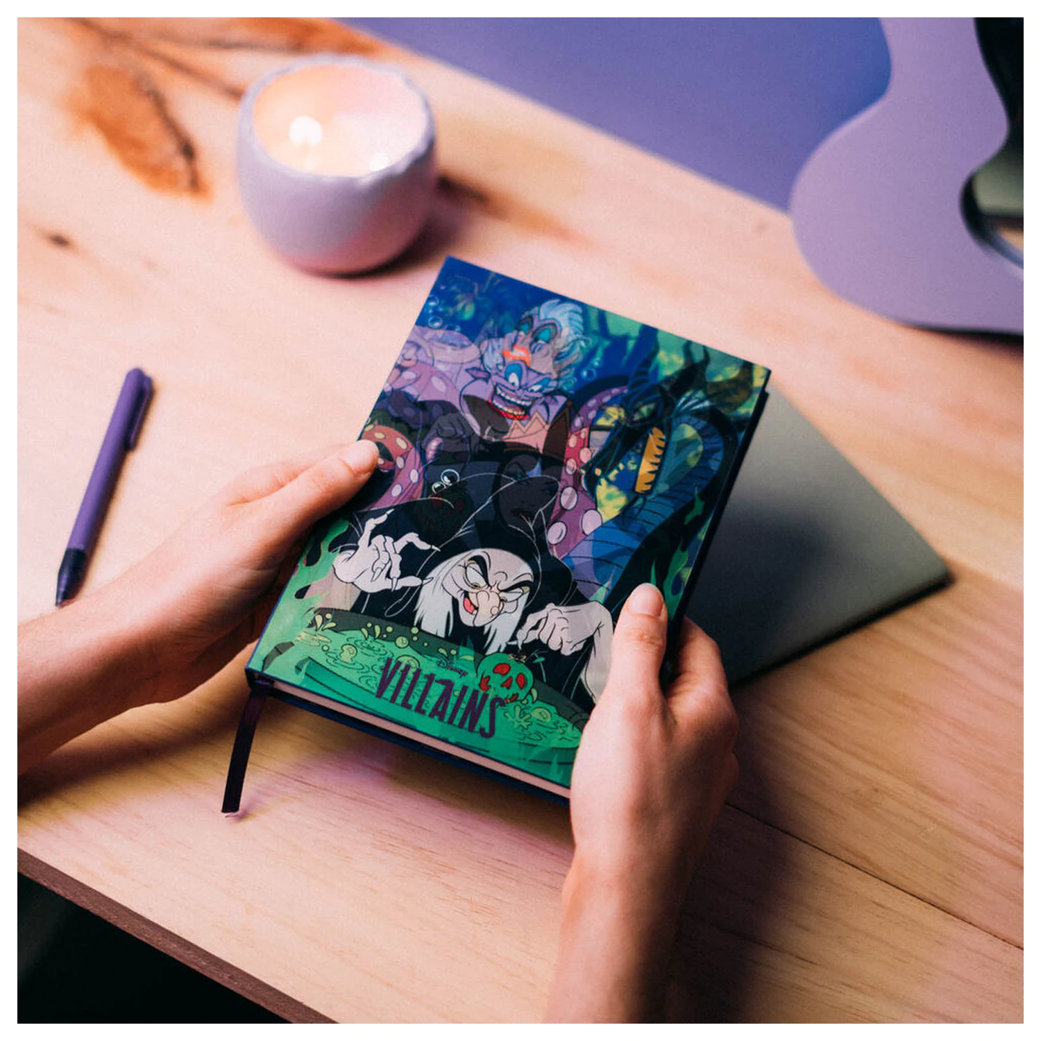 Disney Villains A5 lentikularni zvezek fotografija izdelka