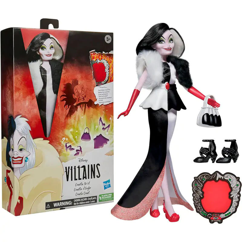 Disney Villains Cruella de Vil lutka 28 cm fotografija izdelka