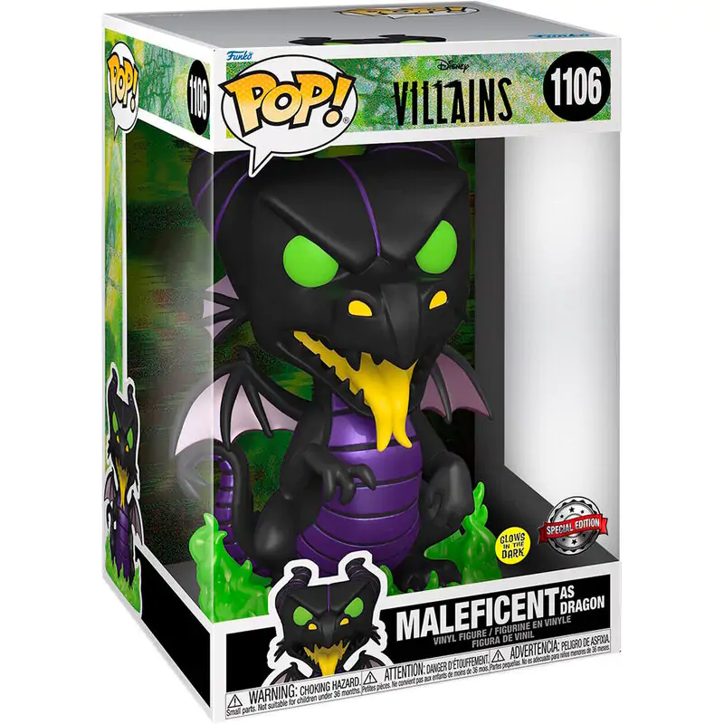 Disney Villains Super Sized Jumbo POP! Vinyl Figure Maleficent as Dragon 25 cm Figurica iz vinila fotografija izdelka