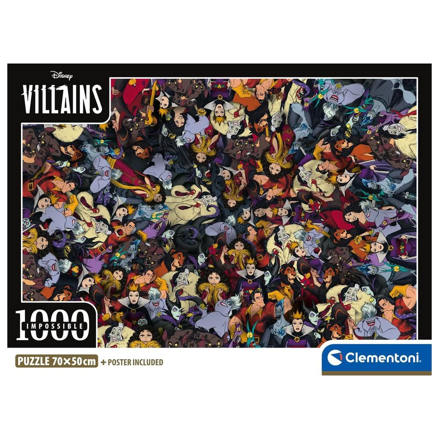 Disney Villains Impossible sestavljanka 1000 kosov fotografija izdelka