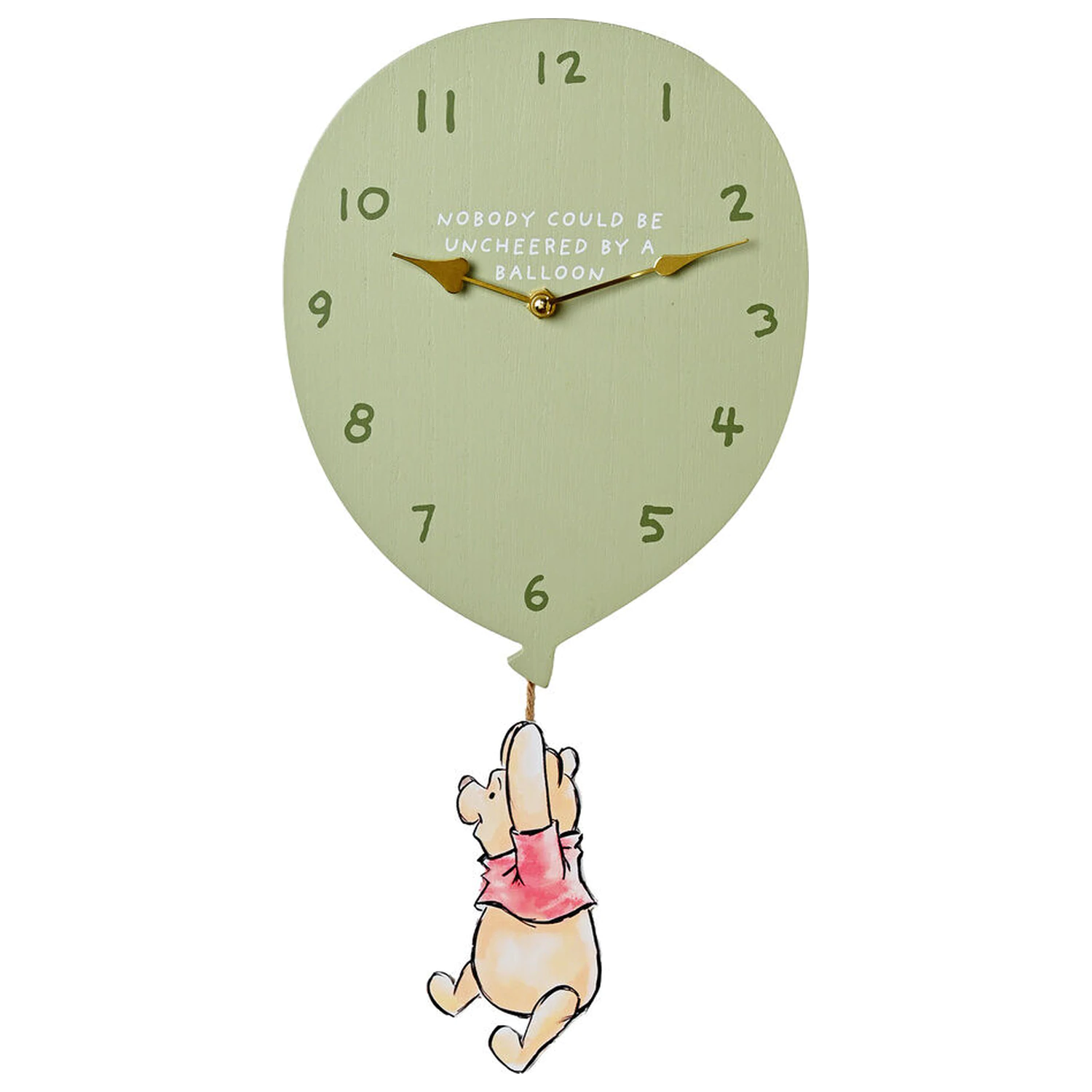 Disney Winnie The Pooh Balon stenska ura fotografija izdelka