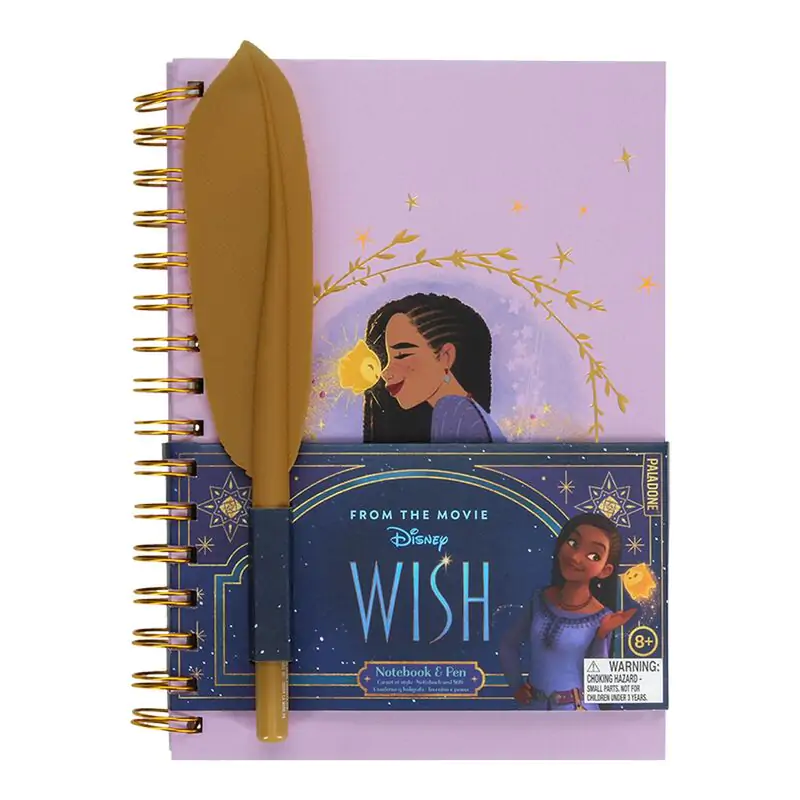 Disney Wish komplet zvezek + pisalo fotografija izdelka