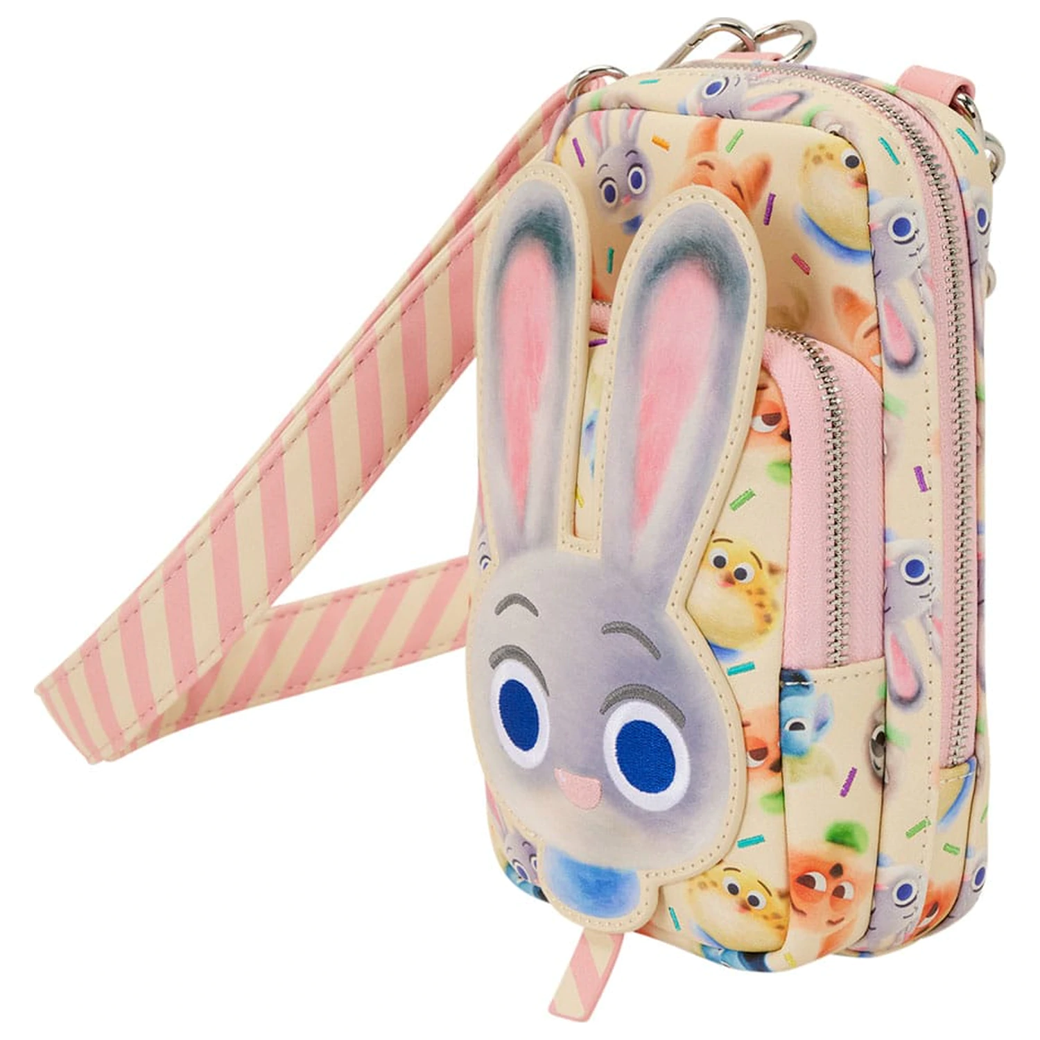 Disney by Loungefly torba za čez telo s torbico za kovance Zootopia 2 za mobilni telefon fotografija izdelka