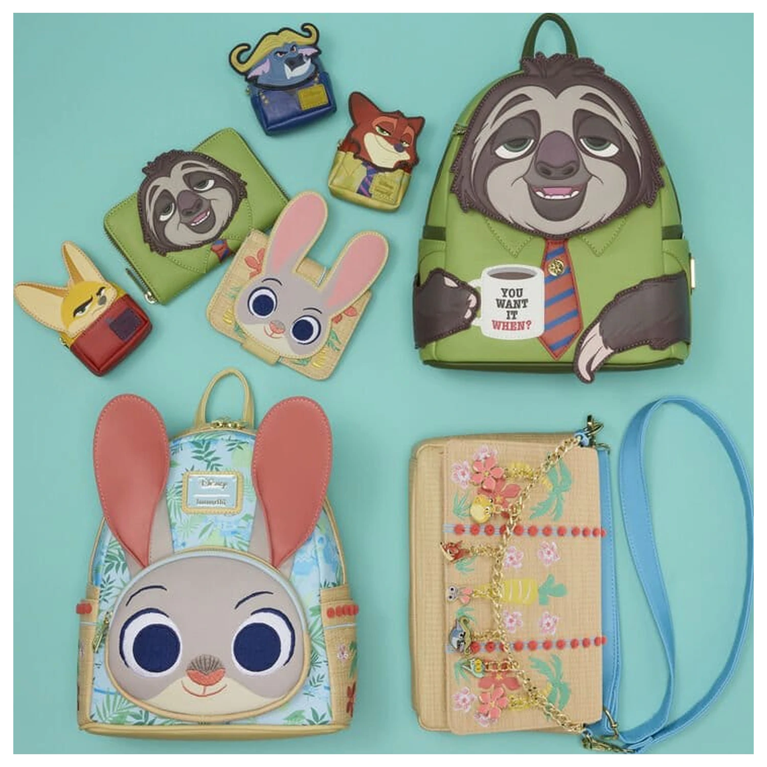 Disney by Loungefly Torba za čez ramo Zootopia 2 fotografija izdelka