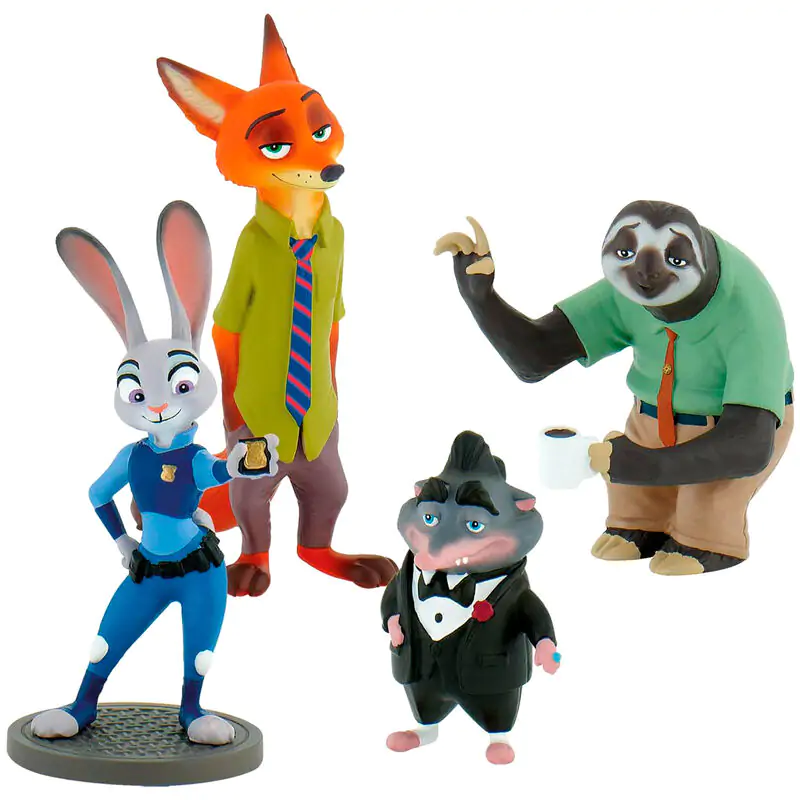 Disney Zootropolis set 4 figurice fotografija izdelka