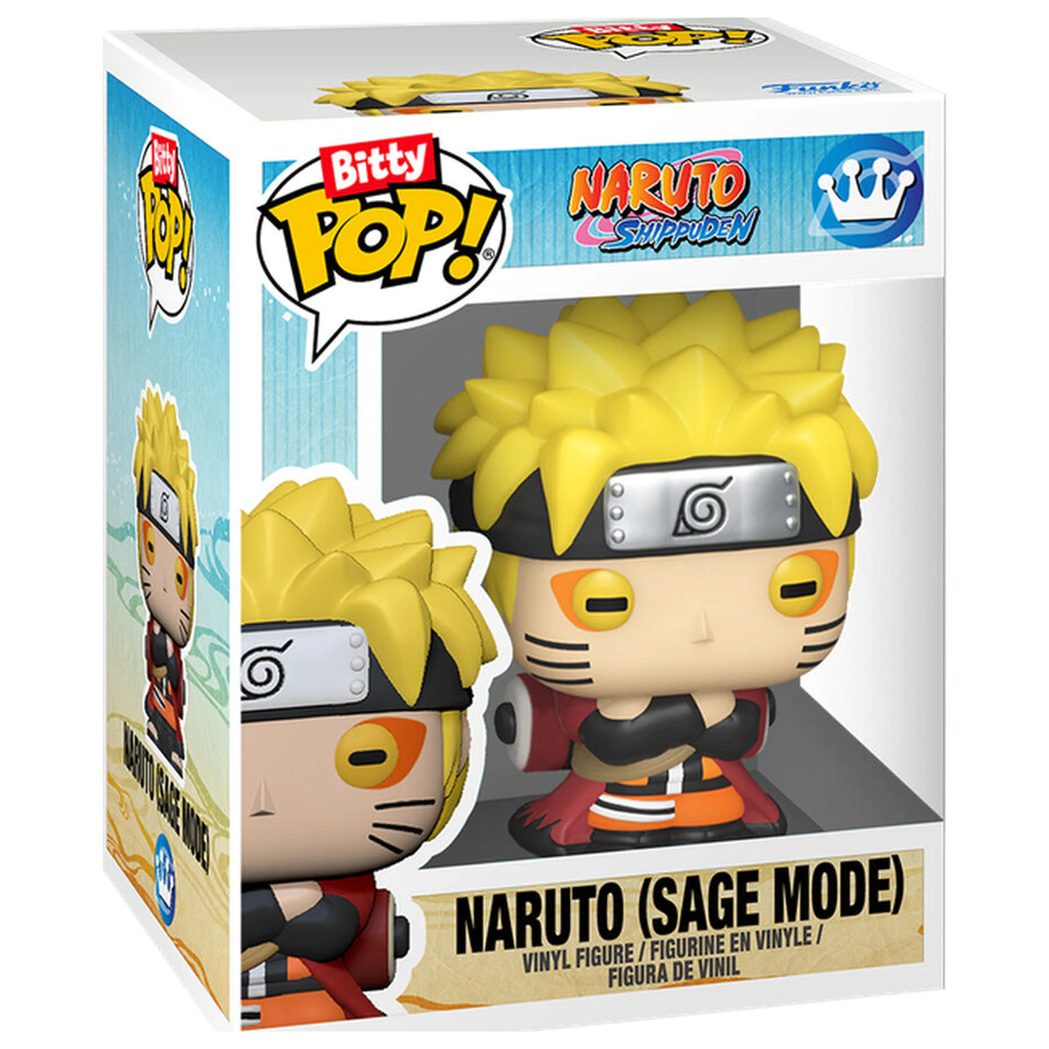 Display Bitty Funko POP Naruto Display Hidden Leaf fotografija izdelka