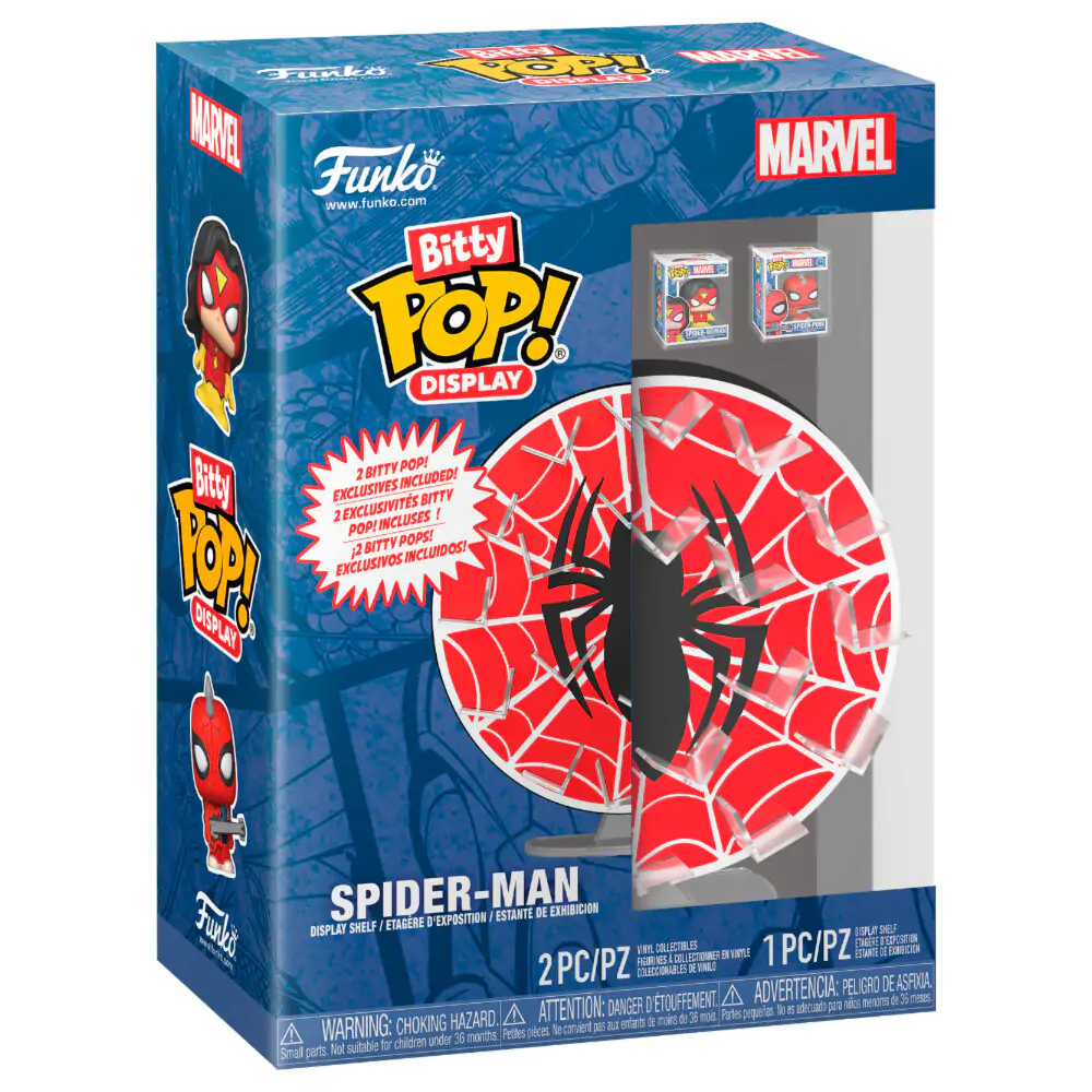 Prikaz Bitty Funko POP Marvel Spider-Man Web fotografija izdelka