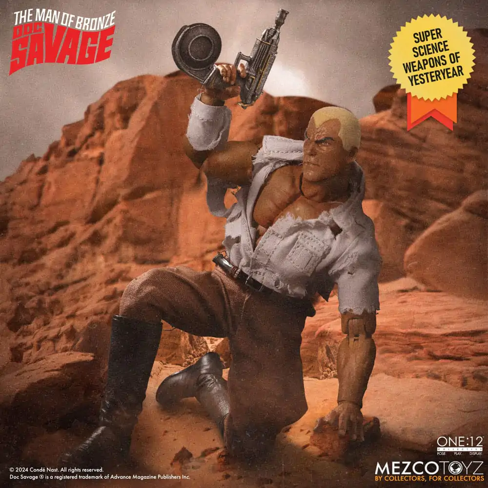 Akcijska figura Doc Savage 1/12 Doc Savage Deluxe Edition 18 cm fotografija izdelka