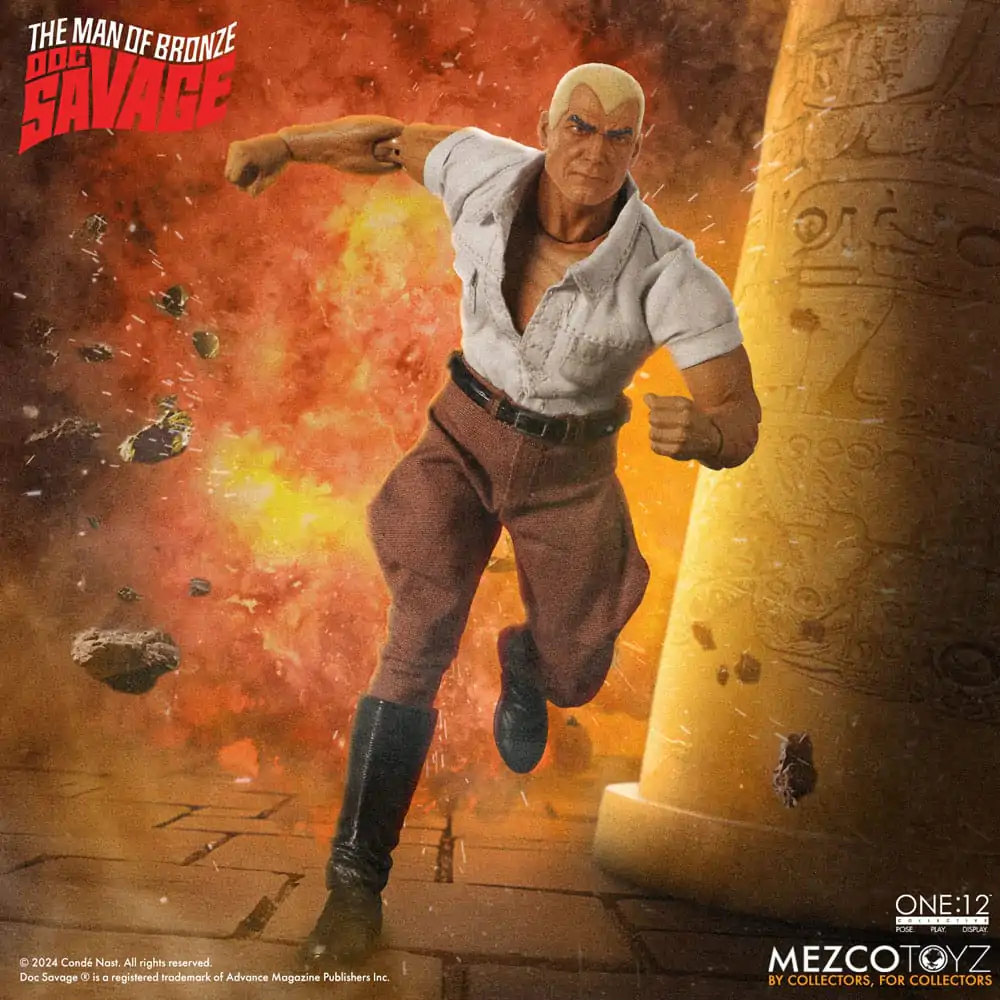 Akcijska figura Doc Savage 1/12 Doc Savage Deluxe Edition 18 cm fotografija izdelka