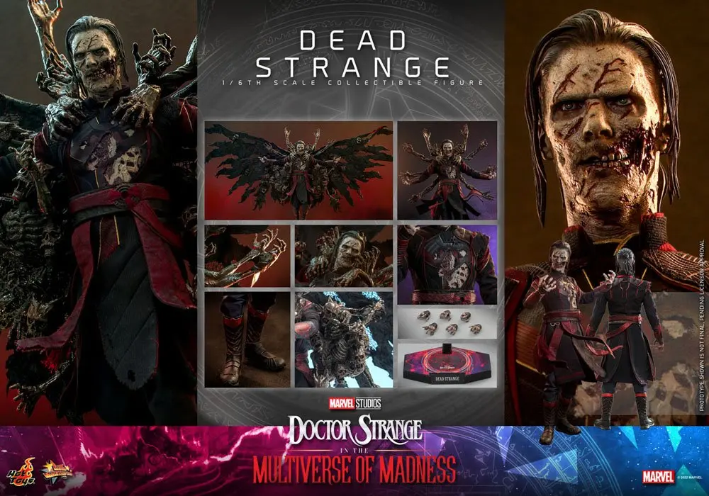 Doctor Strange in the Multiverse of Madness Movie Masterpiece akcijska figura 1/6 Dead Strange 31 cm fotografija izdelka
