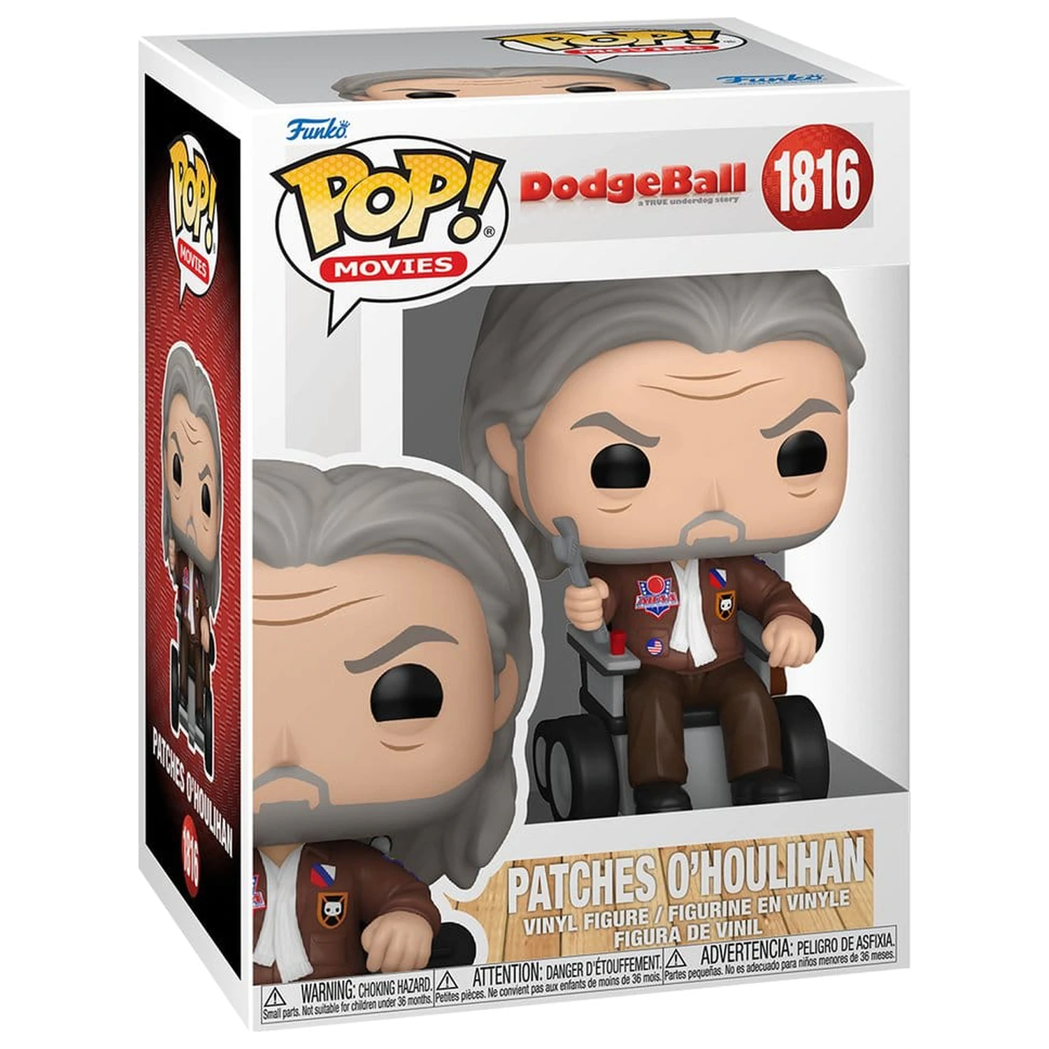 Dodgeball Funko POP! Disney vinilna figura Patches 9 cm fotografija izdelka