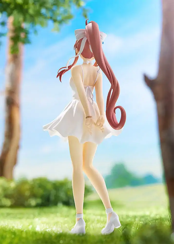 Doki Doki Literature Club! Pop Up Parade PVC Kip Monika: Bela Obleka Ver. 18 cm fotografija izdelka