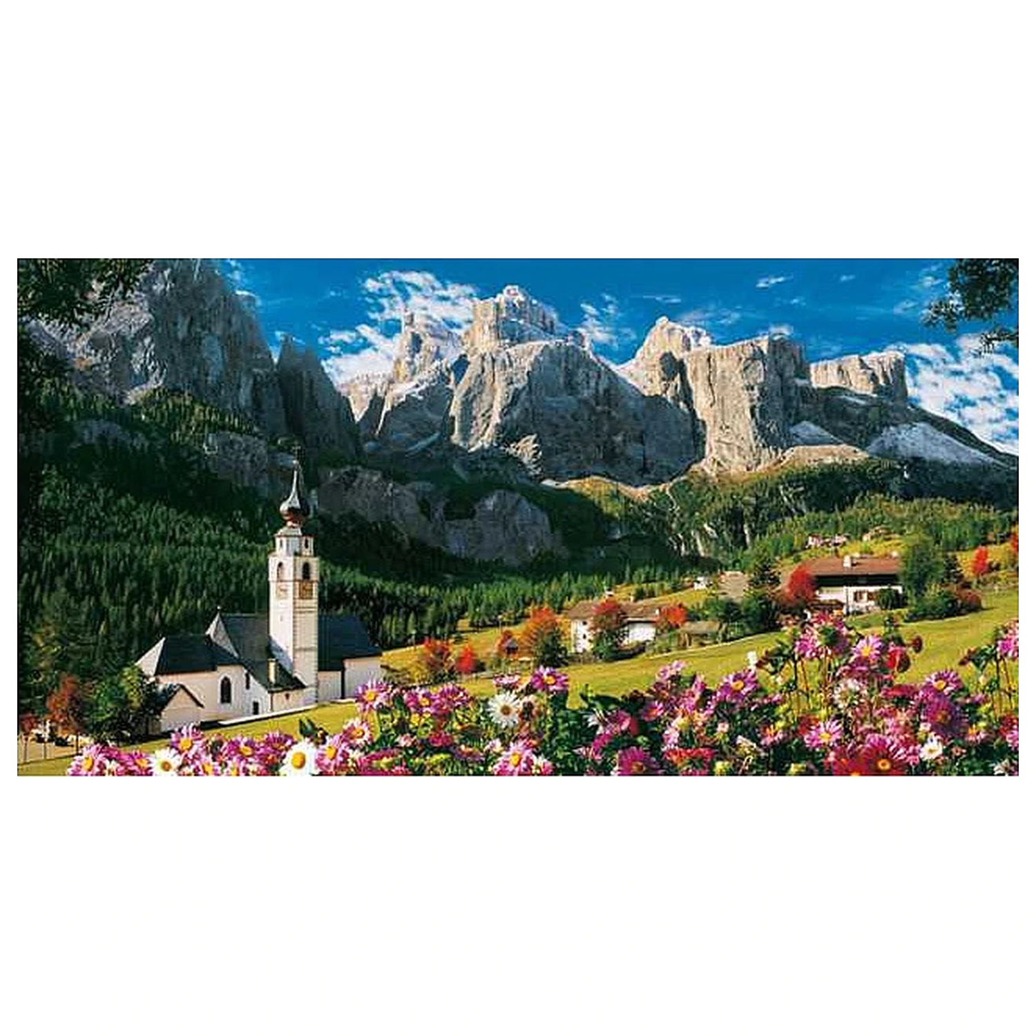 Dolomites Sella Group 13200 kosov Sestavljanka fotografija izdelka