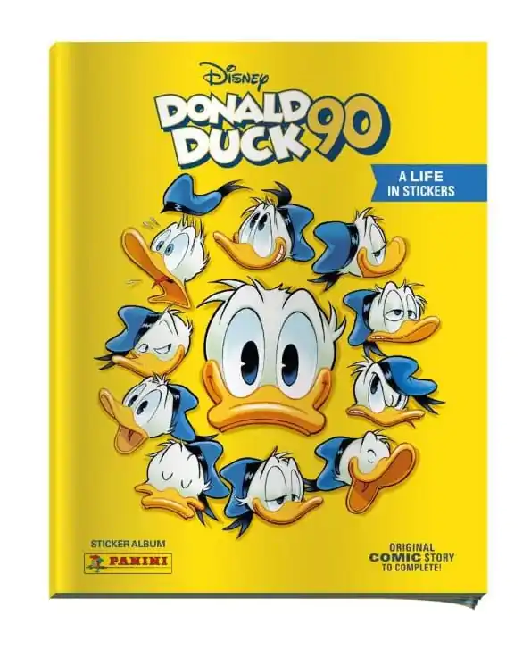 Donald Duck 90 Nalepka & Album za zbiranje kartic *Nemška verzija* fotografija izdelka