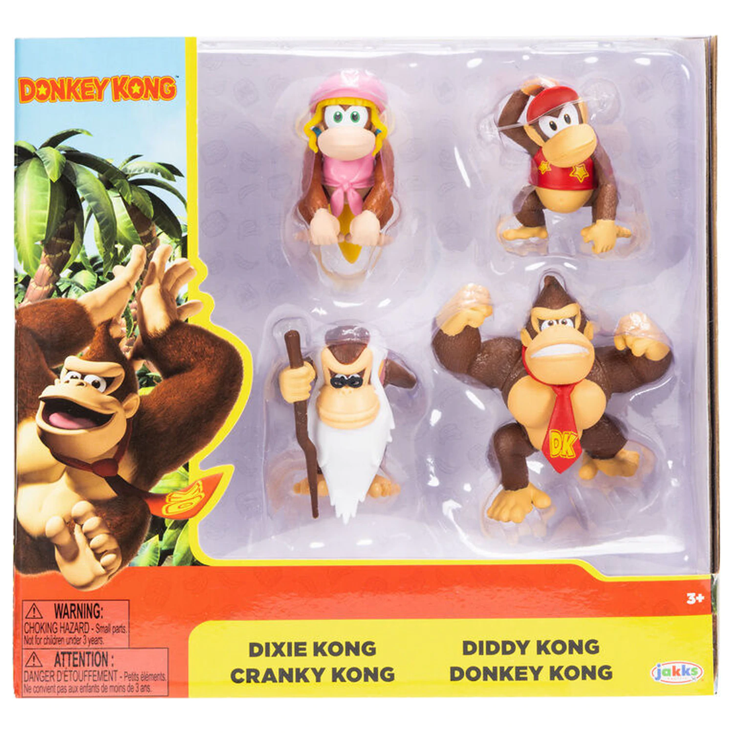 Donkey Kong paket 4 figuric 6 cm fotografija izdelka