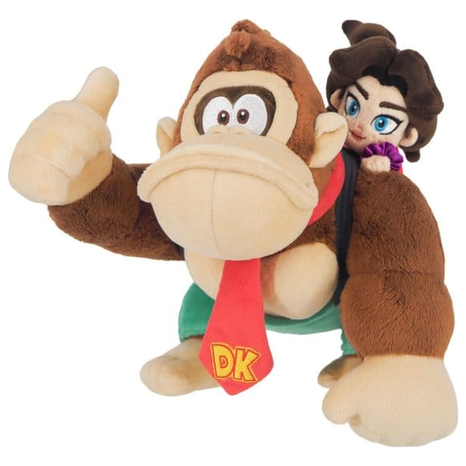 Donkey Kong Bananza plišasta figura Donkey Kong & Pauline 23 cm fotografija izdelka