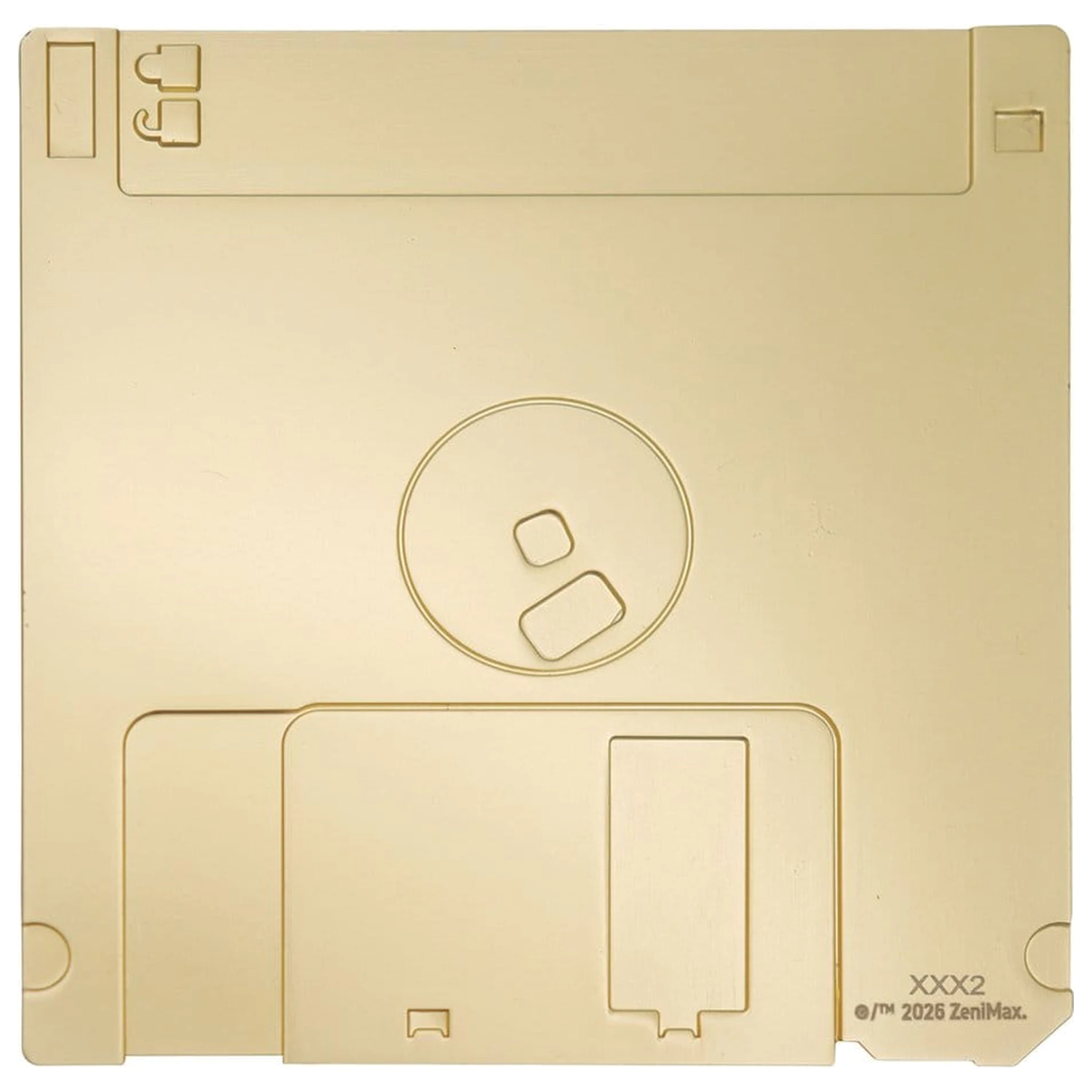 Doom Replika Floppy Disk Gold Plated Limited Edition fotografija izdelka