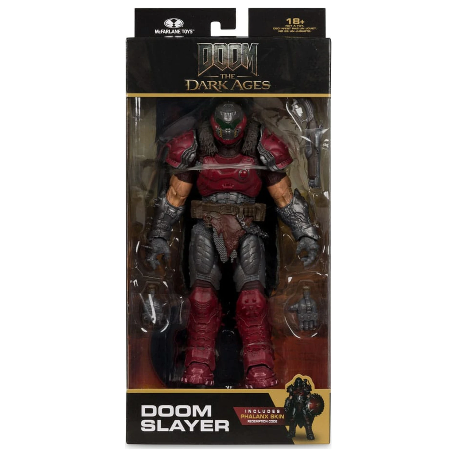 Doom: The Dark Ages akcijska figura Doom Slayer (Phalanx Skin) 18 cm fotografija izdelka