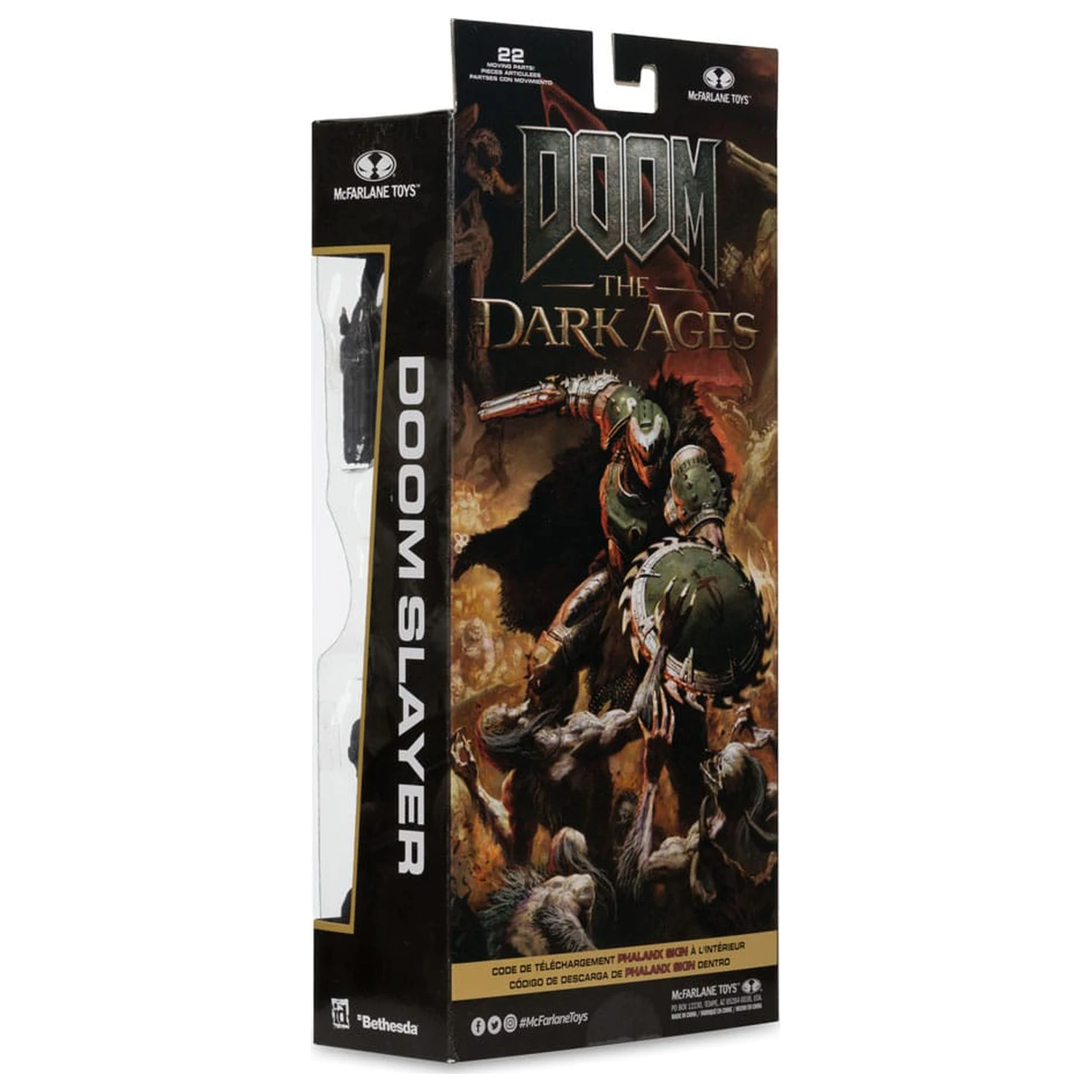 Doom: The Dark Ages akcijska figura Doom Slayer (Phalanx Skin) 18 cm fotografija izdelka